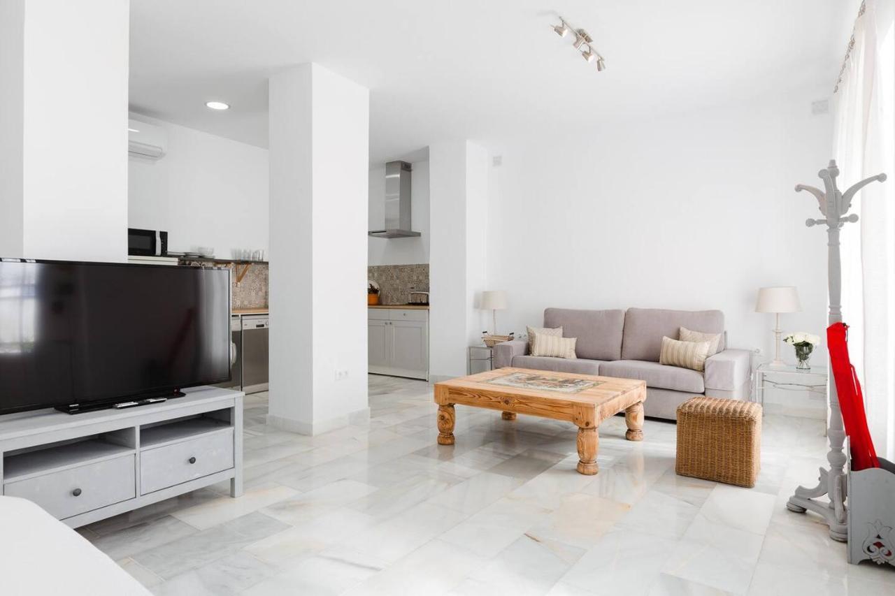Loft en primera linea del paseo marítimo Málaga Exterior foto