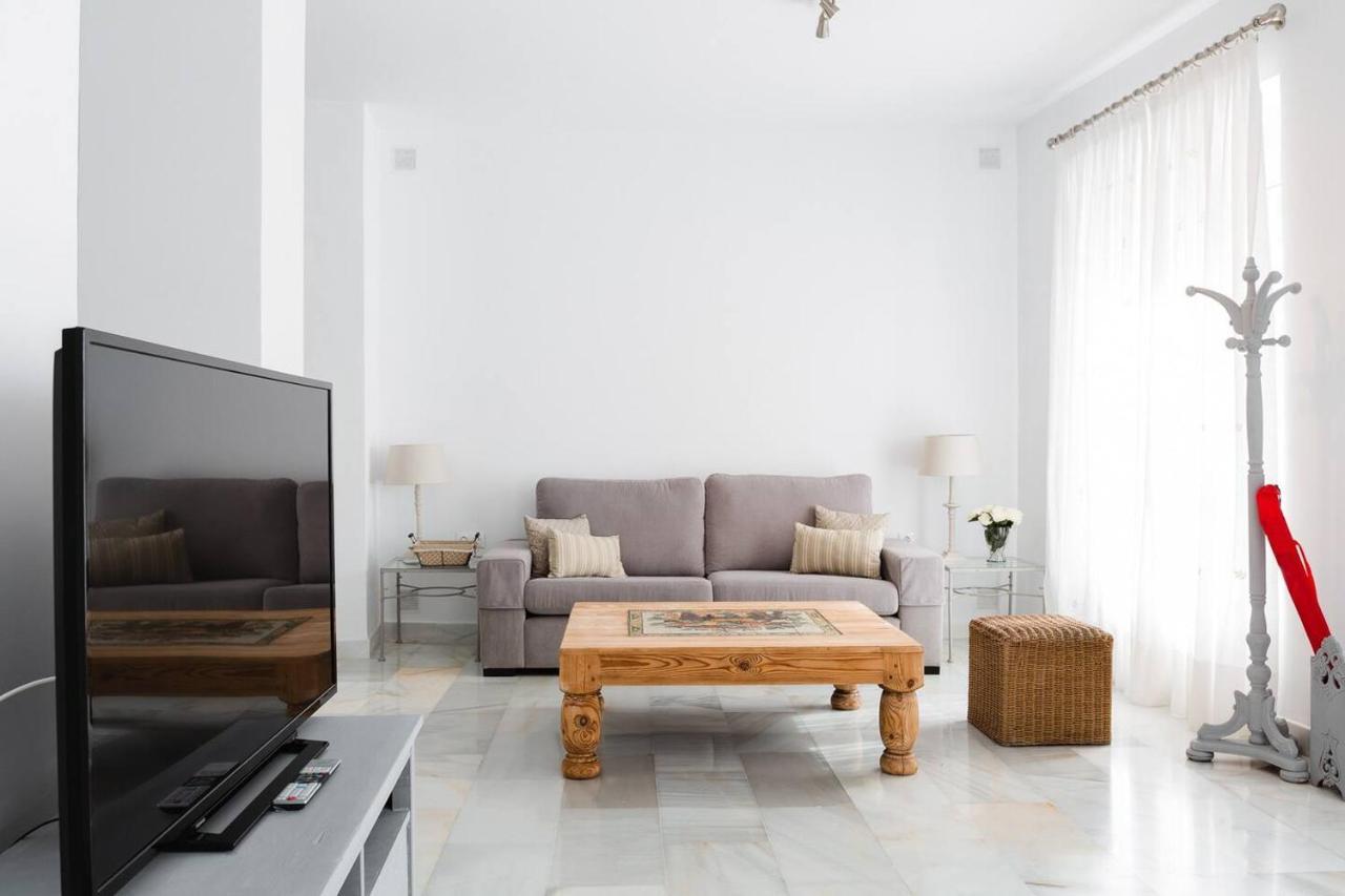 Loft en primera linea del paseo marítimo Málaga Exterior foto