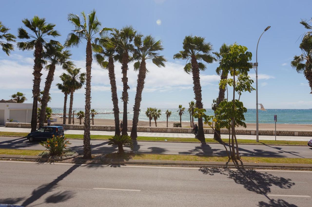 Loft en primera linea del paseo marítimo Málaga Exterior foto