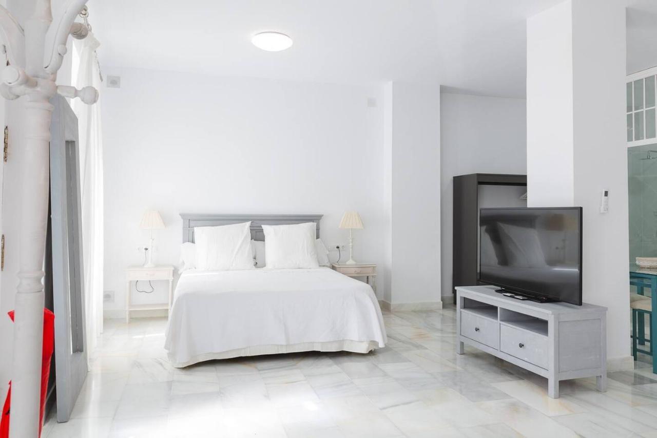 Loft en primera linea del paseo marítimo Málaga Exterior foto