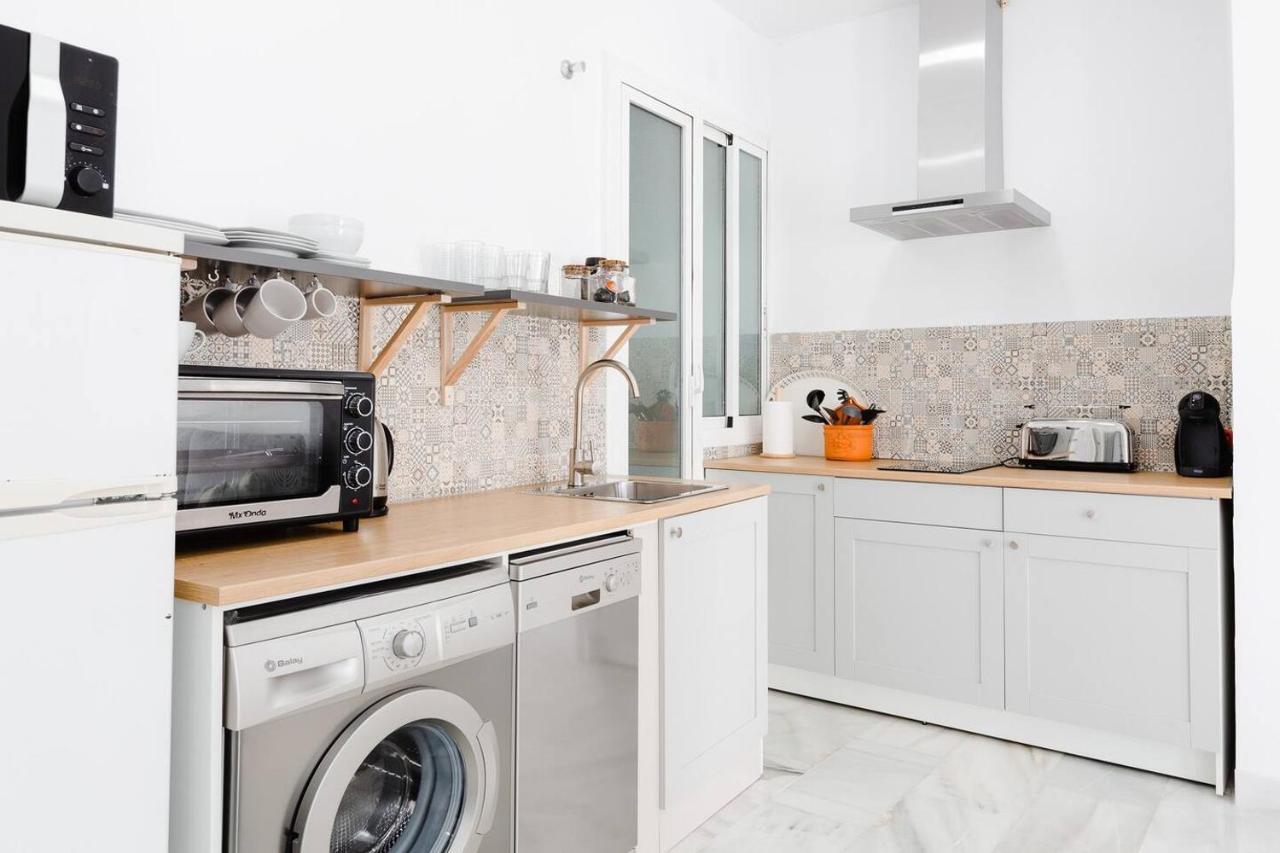 Loft en primera linea del paseo marítimo Málaga Exterior foto